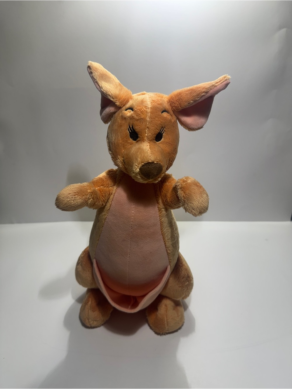 The Disney Store 15" Kanga Winnie The Pooh Kangaroo Plush Toy Stuffed Animal